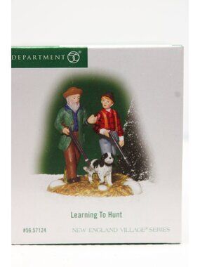 Dept 56 New England Village - Learning to Hunt